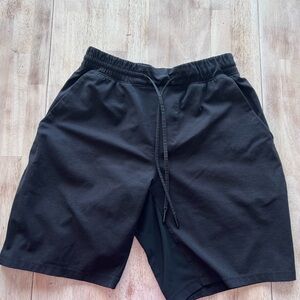 Men's Black Casual Shorts